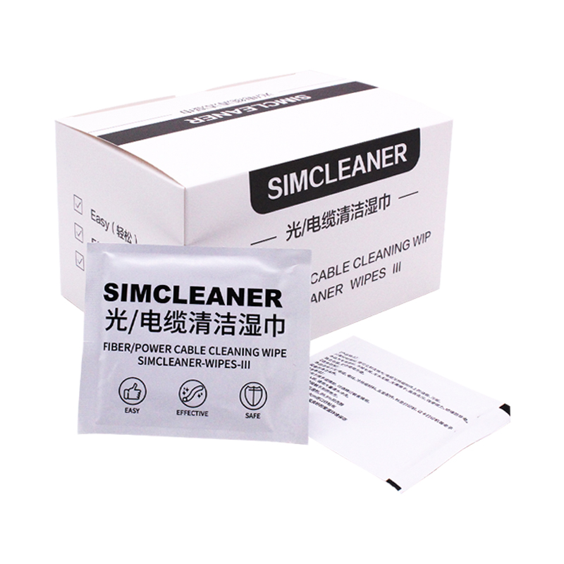 SIMCLEANER系列光纤清洁湿巾WIPES-III